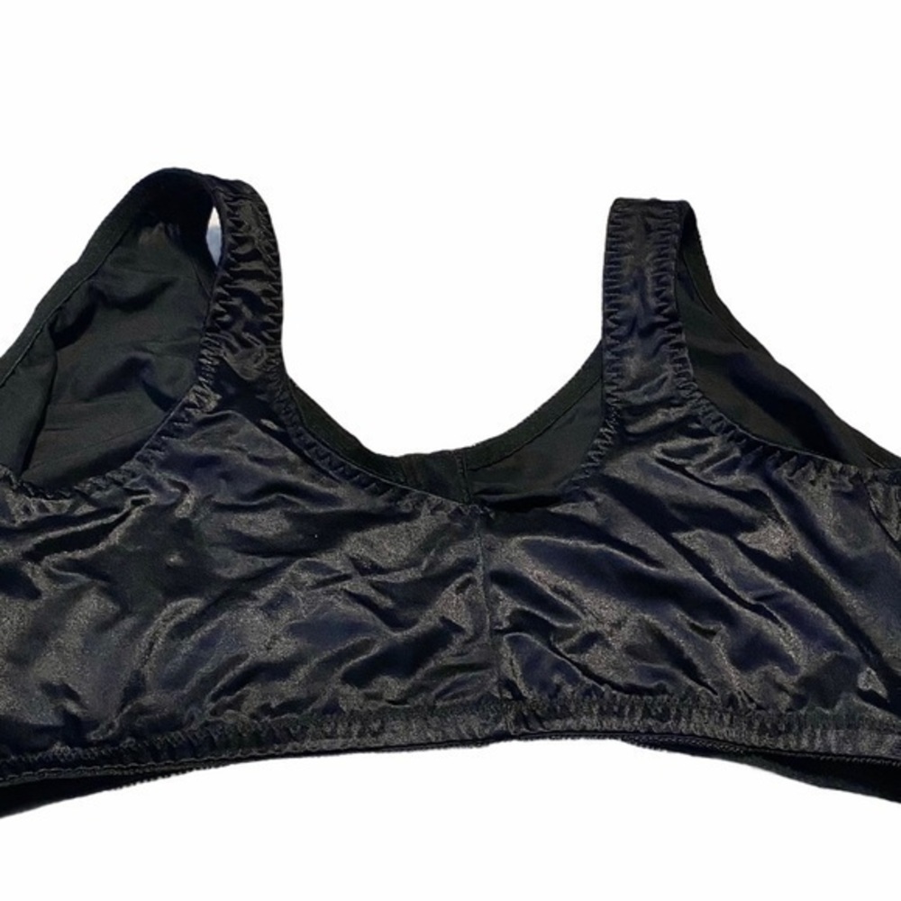 Glamorise black plus size bra